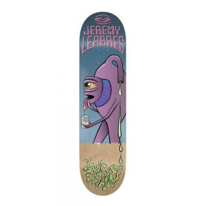 Toy Machine Skateboard Deck Face Off Jeremy Leabres 8.375